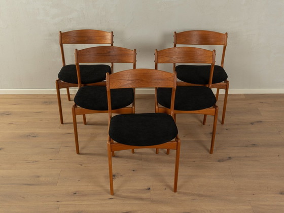 Image 1 of  Chaises de salle à manger 1950S, Erik Buch