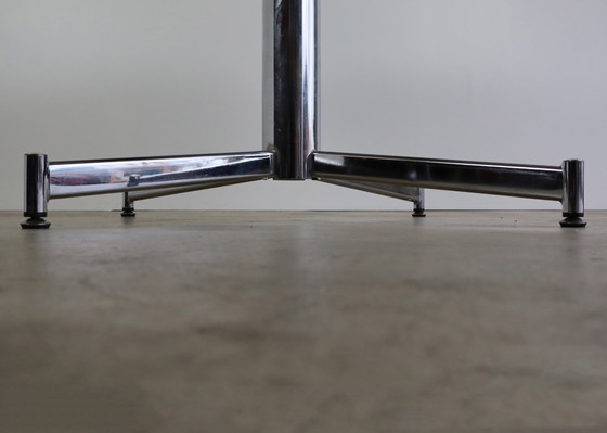 Image 1 of Table à manger ronde extensible vintage