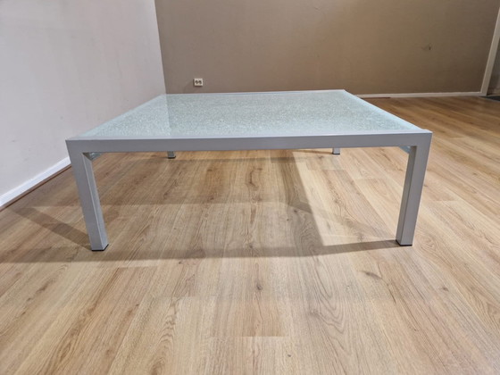 Image 1 of Bony Design - Table basse - Verre brisé - Argent - Design