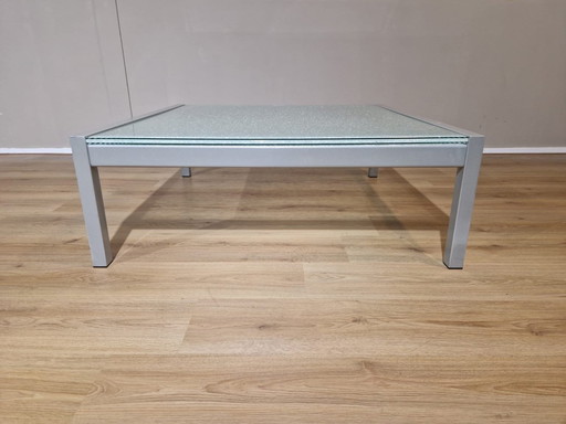 Bony Design - Table basse - Verre brisé - Argent - Design