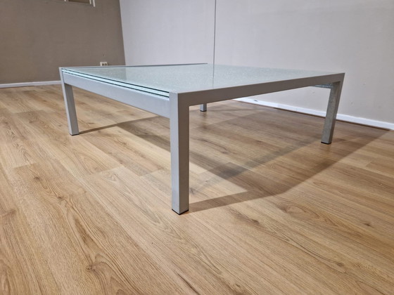 Image 1 of Bony Design - Table basse - Verre brisé - Argent - Design