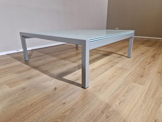 Image 1 of Bony Design - Table basse - Verre brisé - Argent - Design