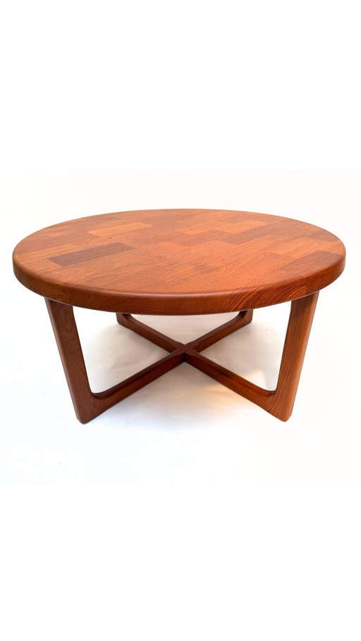 Table basse en teck massif Niels Bach