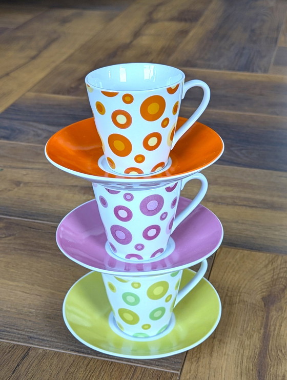 Image 1 of 3 tasses à espresso avec soucoupe Lbvyr Yves Rocher