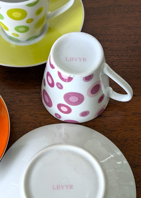 Image 1 of 3 tasses à espresso avec soucoupe Lbvyr Yves Rocher