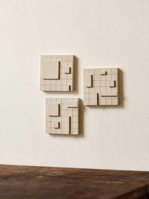 Objets muraux minimalistes brutaux