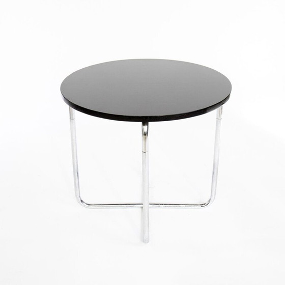 Image 1 of Table d'appoint vintage en acier tubulaire Bauhaus, années 1930
