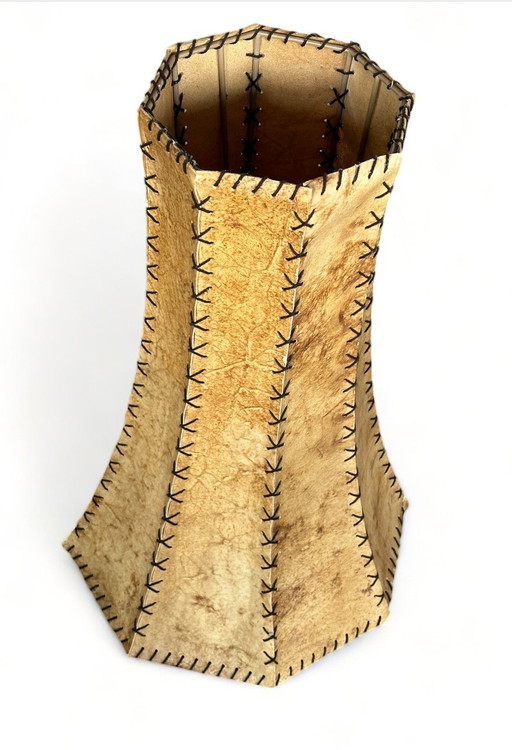 Abat-jour en cuir vintage