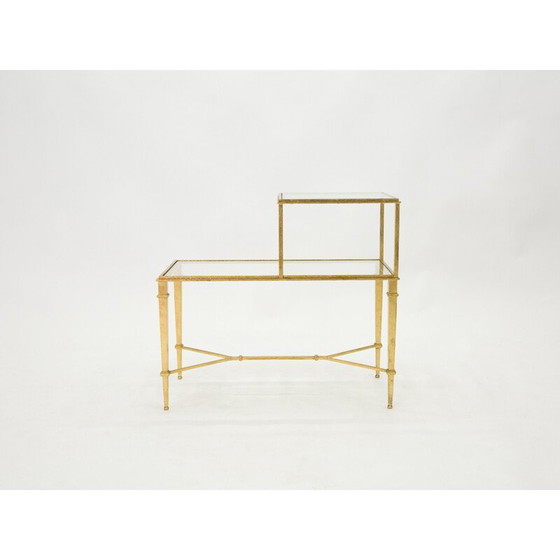 Image 1 of Canapé vintage en fer forgé doré de Robert et Roger Thibier, 1960