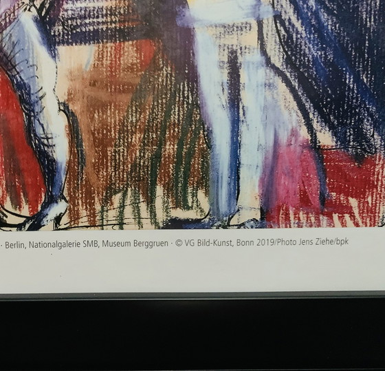 Image 1 of Pablo Picasso, "Cirque, 1968". Lithographie couleur offset autorisée, signée, de haute qualité. Cadre inclus