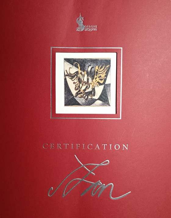 Image 1 of Tapis en édition limitée d'Endre Szasz, 200X200 Cm