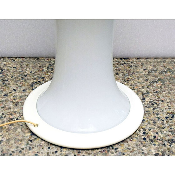 Image 1 of Lampe vintage en bambou et verre soufflé par Tronconi pour Vistosi Murano, 1970