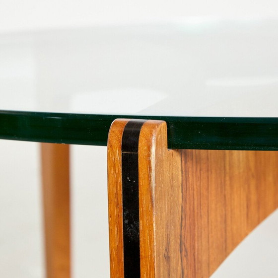 Image 1 of Table basse vintage en bois de rose par Sven Ellekaer pour Christian Linneberg, 1960