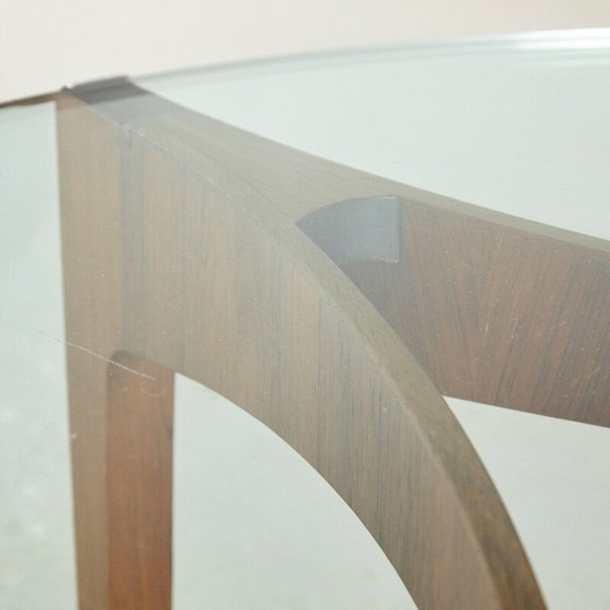 Image 1 of Table basse vintage en bois de rose par Sven Ellekaer pour Christian Linneberg, 1960