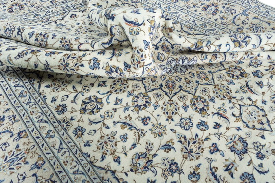 Image 1 of Tapis d'Orient Keshan liège noué à la main - 403 X 289 cm