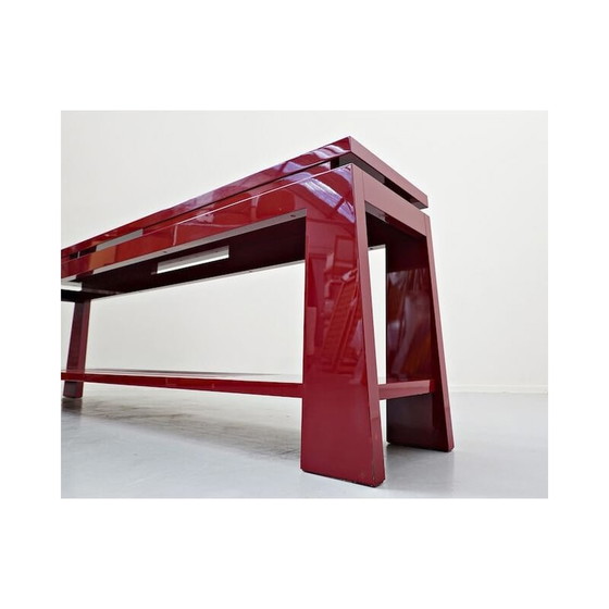 Image 1 of Table console vintage par Emiel Veranneman 1980