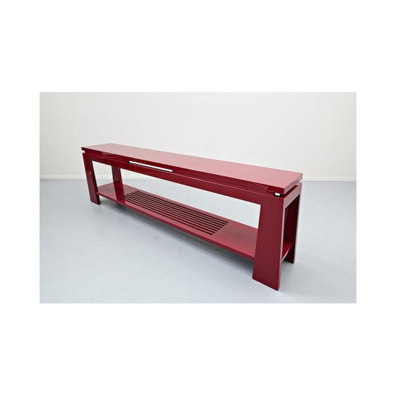 Image 1 of Table console vintage par Emiel Veranneman 1980