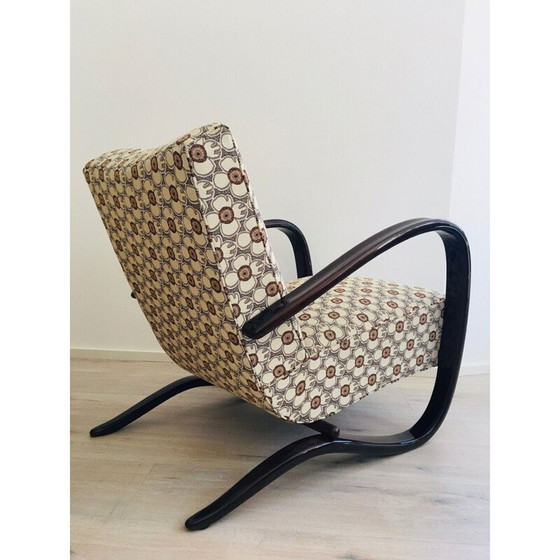 Image 1 of Paire de fauteuils vintage H269 par Jindřich Halabala pour UP Závody, 1930