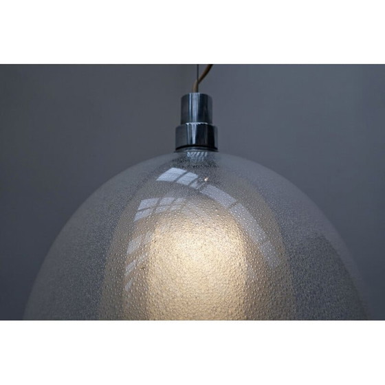 Image 1 of Lampe suspendue du milieu du siècle par Carlo Nason pour Mazzega, années 1960
