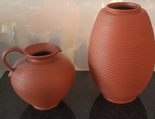 2x pichet et vase, 1960S