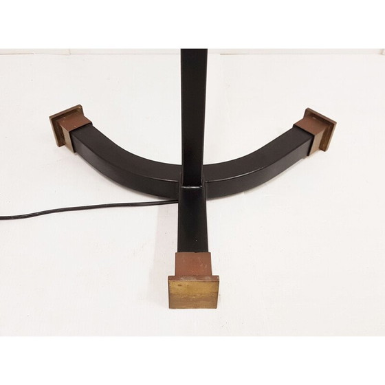 Image 1 of Lampadaire vintage en orange, France 1960