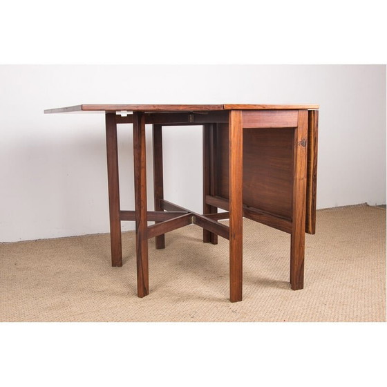 Image 1 of Table pliante extensible en bois de rose, Danemark 1960