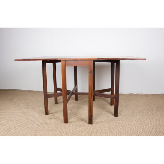 Image 1 of Table pliante extensible en bois de rose, Danemark 1960