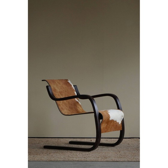 Image 1 of Fauteuil luge modèle 31 vintage par Alvar Aalto, Finlande années 1930