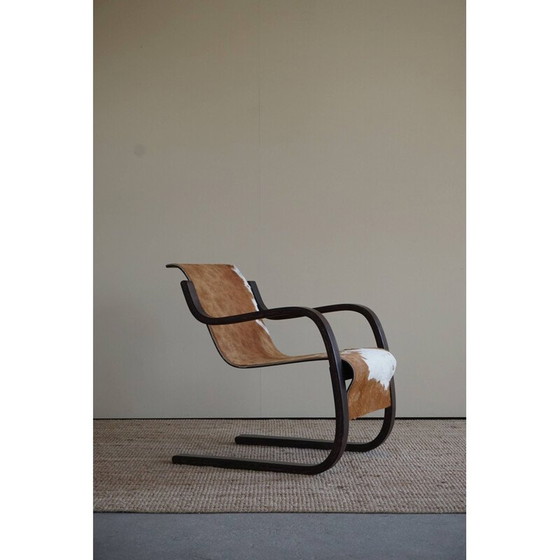 Image 1 of Fauteuil luge modèle 31 vintage par Alvar Aalto, Finlande années 1930