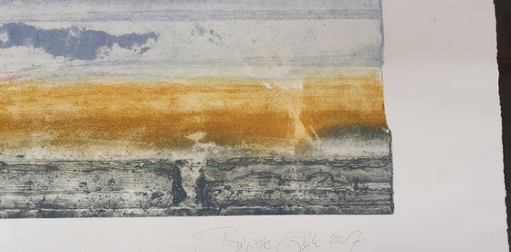 Image 1 of Gravure - Au bord de la mer - Brigitte Orth