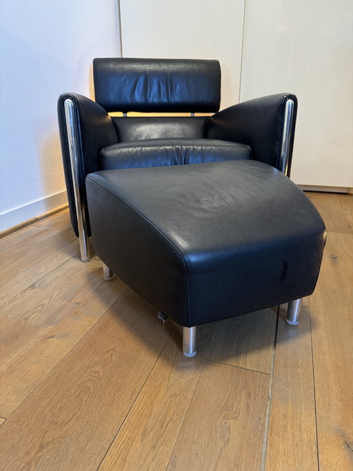 Leolux Oblomov avec pouf