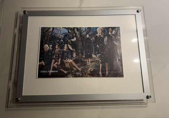 Image 1 of Dolce & Gabbana Photo dans un cadre lumineux