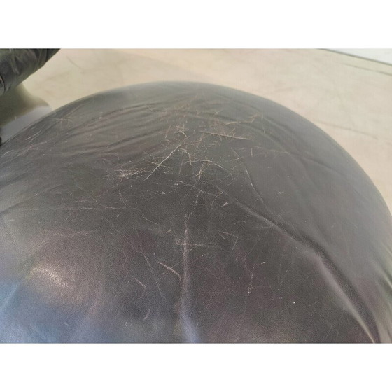 Image 1 of Fauteuil et ottoman Rodica du milieu du siècle par Mario Brunu pour Confort, Italie, années 1970