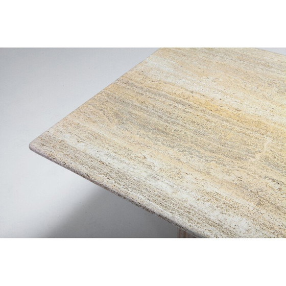 Image 1 of Table vintage en travertin, 1970