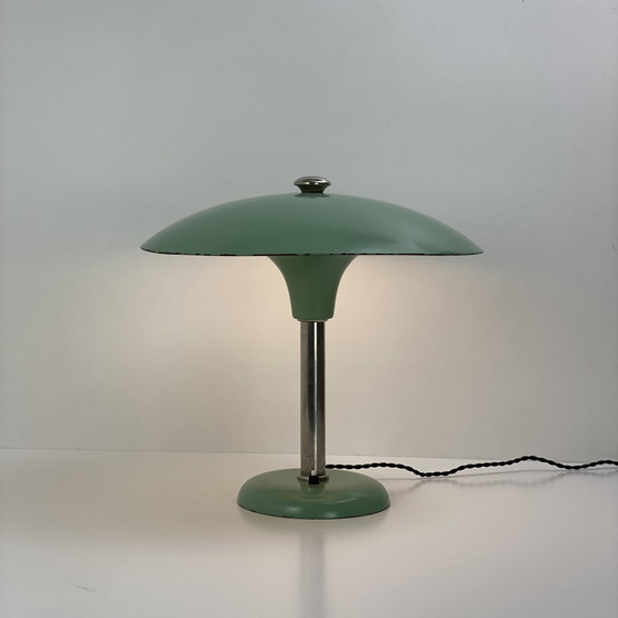 Image 1 of Lampe Bauhaus De Max Schumacher Pour Metallwerk Werner Schröder,1930