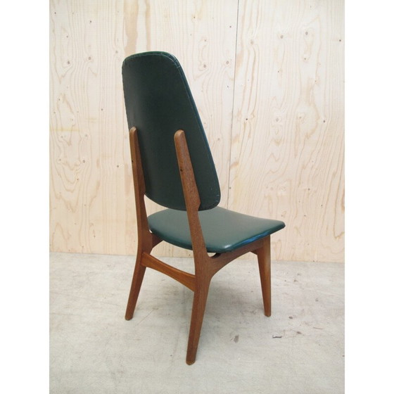 Image 1 of Ensemble de 4 chaises de salle à manger vintage en teck scandinave par Bruk Sorheim pour Sorheim Mill - 1960s