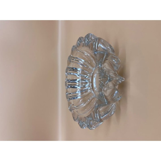 Image 1 of Cendrier vintage en cristal de Pierre D'Avesn, 1950