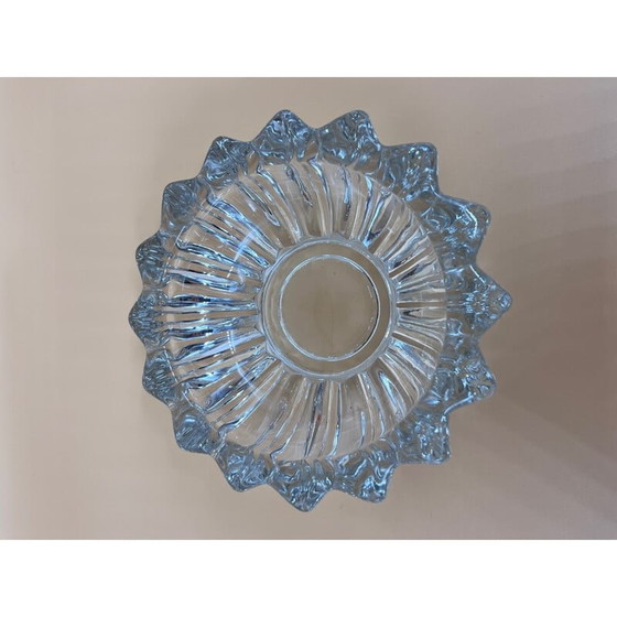 Image 1 of Cendrier vintage en cristal de Pierre D'Avesn, 1950