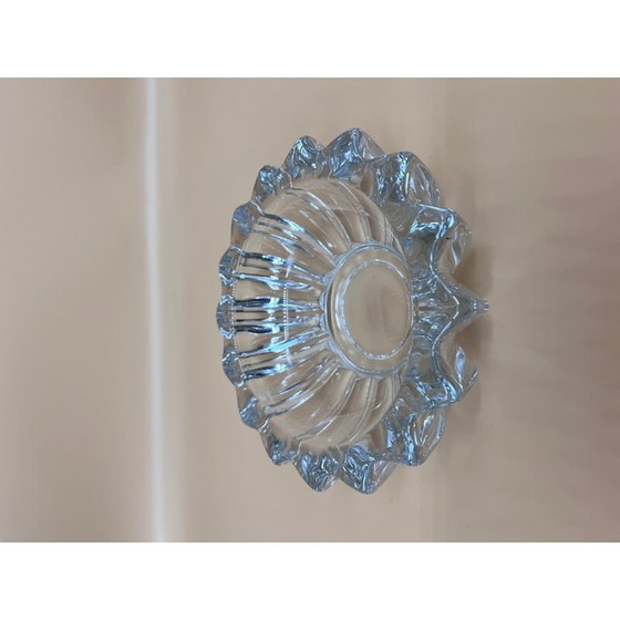 Image 1 of Cendrier vintage en cristal de Pierre D'Avesn, 1950