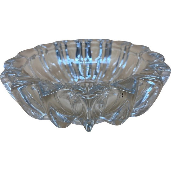 Image 1 of Cendrier vintage en cristal de Pierre D'Avesn, 1950
