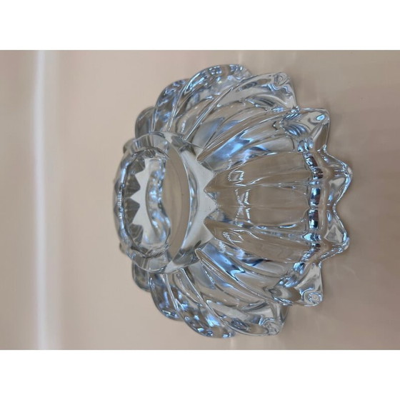 Image 1 of Cendrier vintage en cristal de Pierre D'Avesn, 1950