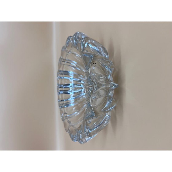 Image 1 of Cendrier vintage en cristal de Pierre D'Avesn, 1950