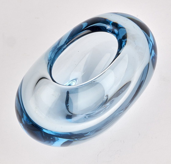 Image 1 of Holmegaard "Minuet" vase en forme de coeur, Per Lütken, Mid Century