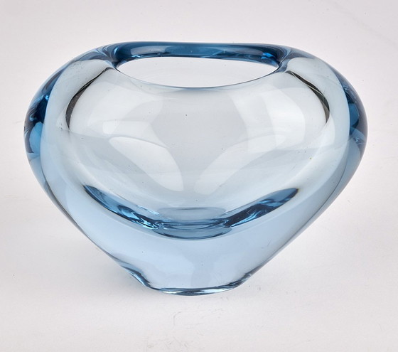 Image 1 of Holmegaard "Minuet" vase en forme de coeur, Per Lütken, Mid Century
