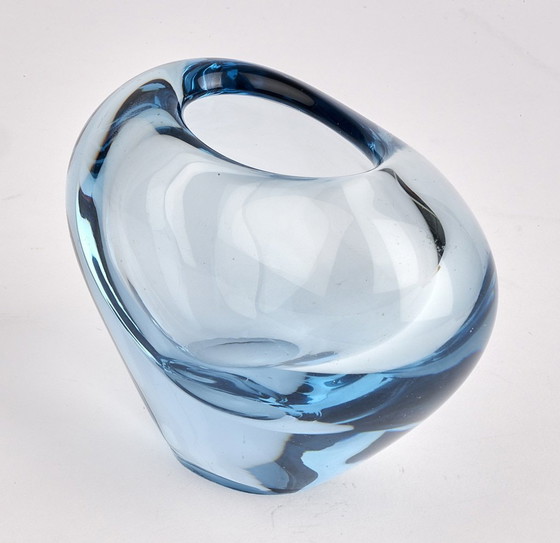 Image 1 of Holmegaard "Minuet" vase en forme de coeur, Per Lütken, Mid Century