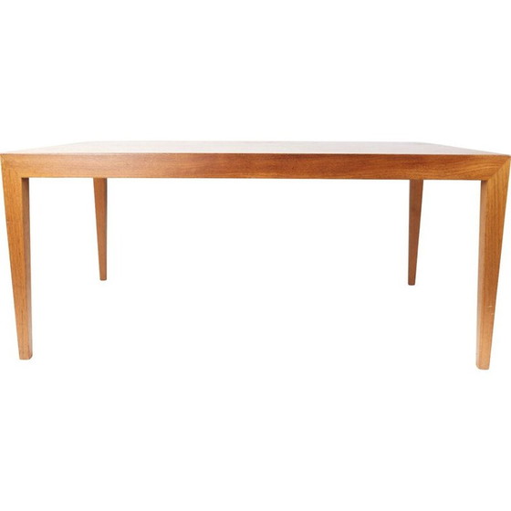 Image 1 of Table basse vintage en teck par Severin Hansen pour Haslev Furniture, 1960