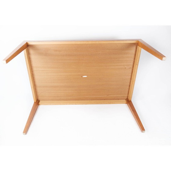 Image 1 of Table basse vintage en teck par Severin Hansen pour Haslev Furniture, 1960