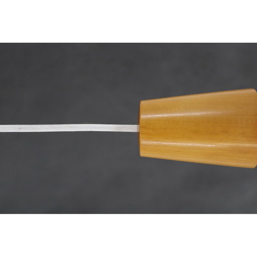 Lampe suspendue vintage en verre Uluv, Tchécoslovaquie, années 1970