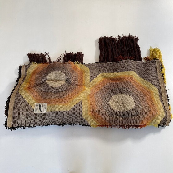 Image 1 of Tapis mural vintage en macramé et laine polyacrylique pour Desso Studio, Pays-Bas 1970