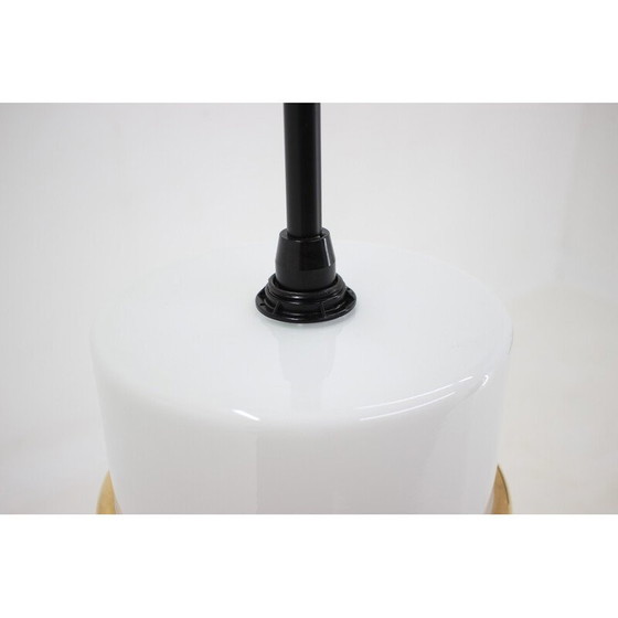 Image 1 of Lampe suspendue vintage en verre, Tchécoslovaquie, années 1970